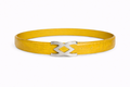 Crocodile Belt color Yellow